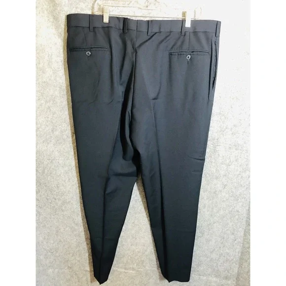 Joseph Abboud Suit 48R Blue Two Piece Pants 42 Angelico Super 100s Career USA - Picture 14 of 16